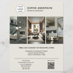 Logo-Foto Innenarchitekt Professional Flyer