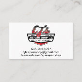 Logo & Foto Visitenkarte (Vorderseite)