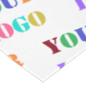 Logo-Foto-Werbeaktion Geschäftsstelle Tischdecke (Schrägansicht)