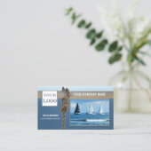 Logo-Fotos Segellehrer-Visitenkarte Visitenkarte (Stehend Vorderseite)