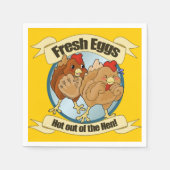 Logo "Funny Chicken Egg" Serviette (Vorderseite)