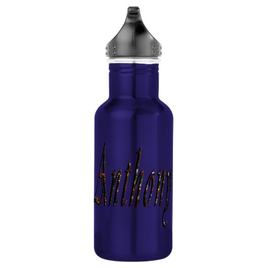 Logo für Anthony Name, Edelstahlflasche (Rechts)