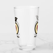 Logo für Apple & Heart Red & Black Food to Groove Glas (Rechts)