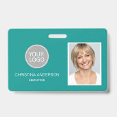 Logo für aquamarine Mitarbeiterinnen und Mitarbeit Ausweis (Vorderseite)