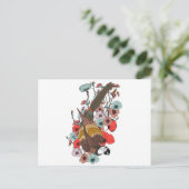 Logo für asiatische Drachen Postkarte (Stehend Vorderseite)