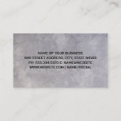 Logo für Auto | Schraubenschlüssel | Kohlenstofffa Visitenkarte (Rückseite)