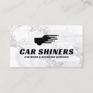 Logo für Autowaschservice Visitenkarte