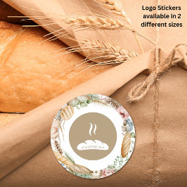 Logo für Bäckerei Runder Aufkleber