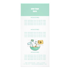 Logo für Bäckerei Werbekarte