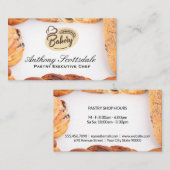 Logo für Bäckereien | Pastries Visitenkarte (Vorne/Hinten)