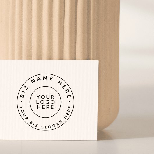 Logo für benutzerdefinierte Biz-Namen - Modern Permastempel