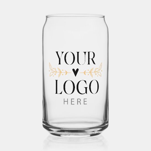 Logo für benutzerdefinierte Druckaufträge Dosenglas (Vorderseite)