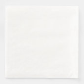 Logo für benutzerdefinierte Fotos Art Slogan Stand Serviette (Vorderseite)