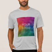 Logo für benutzerdefinierte Geschäftsvorlagen Hoch T-Shirt (Vorderseite)