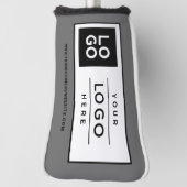 Logo für benutzerdefinierte graue Unternehmen Golf Headcover (Rotieren 90)