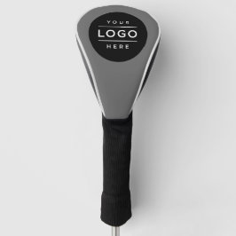 Logo für benutzerdefinierte graue Unternehmen Golf Headcover