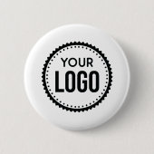 Logo für benutzerdefinierte Unternehmen Button (Vorderseite)