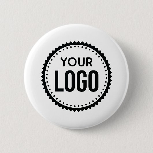 Logo für benutzerdefinierte Unternehmen Button (Vorderseite)