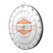 Logo für benutzerdefinierte Unternehmen Dartscheibe (Vorderseite rechts)