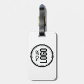 Logo für benutzerdefinierte Unternehmen Gepäckanhänger (Rückseite vertikal)