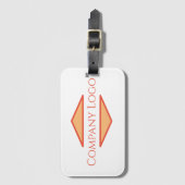 Logo für benutzerdefinierte Unternehmen Gepäckanhänger (Vorderseite Vertikal)