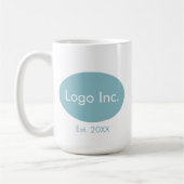 Logo für benutzerdefinierte Unternehmen - Geschenk Kaffeetasse (Links)