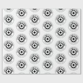 Logo für benutzerdefinierte Unternehmen Geschenke Geschenkpapier (Flach)