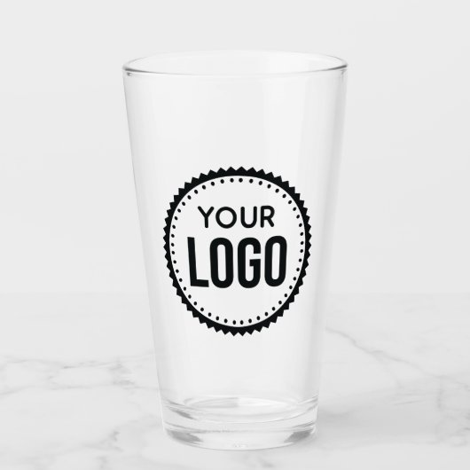 Logo für benutzerdefinierte Unternehmen Glas (Vorderseite)
