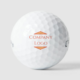 Logo für benutzerdefinierte Unternehmen Golfball