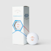 Logo für benutzerdefinierte Unternehmen Golfball (Verpackung)