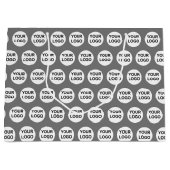 Logo für benutzerdefinierte Unternehmen Große Geschenktüte (Vorderseite)