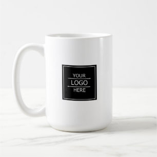Logo für benutzerdefinierte Unternehmen Kaffeetasse