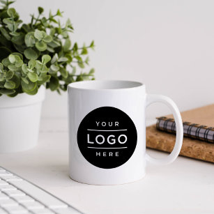 Logo für benutzerdefinierte Unternehmen Kaffeetasse