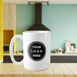 Logo für benutzerdefinierte Unternehmen Kaffeetasse
