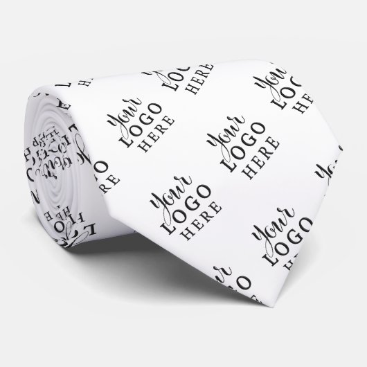 Logo für benutzerdefinierte Unternehmen Krawatte (Gerollt)