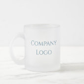 Logo für benutzerdefinierte Unternehmen Mattglastasse (Links)