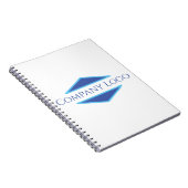 Logo für benutzerdefinierte Unternehmen Notizblock (Rechte Seite)