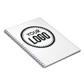 Logo für benutzerdefinierte Unternehmen Notizblock (Rechte Seite)