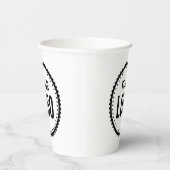 Logo für benutzerdefinierte Unternehmen Pappbecher (Rechts)