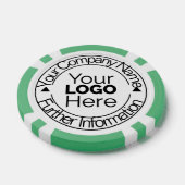 Logo für benutzerdefinierte Unternehmen Pokerchips (Einzeln)