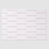 Logo für benutzerdefinierte Unternehmen Seidenpapier (Vorderseite)