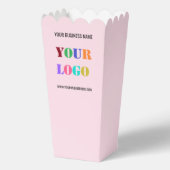 Logo für benutzerdefinierte Unternehmen Text für I Geschenkschachtel (Rückseite)