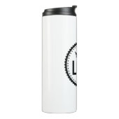 Logo für benutzerdefinierte Unternehmen Thermosbecher (Nach links gedreht)