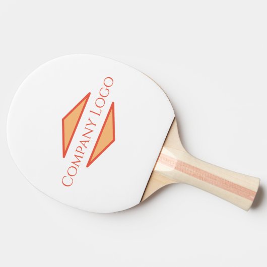 Logo für benutzerdefinierte Unternehmen Tischtennis Schläger (Seitenansicht)