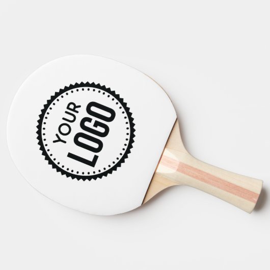 Logo für benutzerdefinierte Unternehmen Tischtennis Schläger (Seitenansicht)