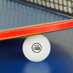 Logo für benutzerdefinierte Unternehmen Tischtennisball<br><div class="desc">Personalisieren Sie einen Ball mit dieser einfachen und minimalistischen Logo-Vorlage,  und fördern Sie Ihr Unternehmen oder Ihr Unternehmen,  um die Leads zu erhöhen und mehr Umsatz zu generieren. Fügen Sie Ihr Logo hinzu. Wenn Sie Hilfe oder passende Artikel benötigen,  kontaktieren Sie mich bitte.</div>