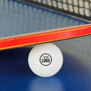 Logo für benutzerdefinierte Unternehmen Tischtennisball
