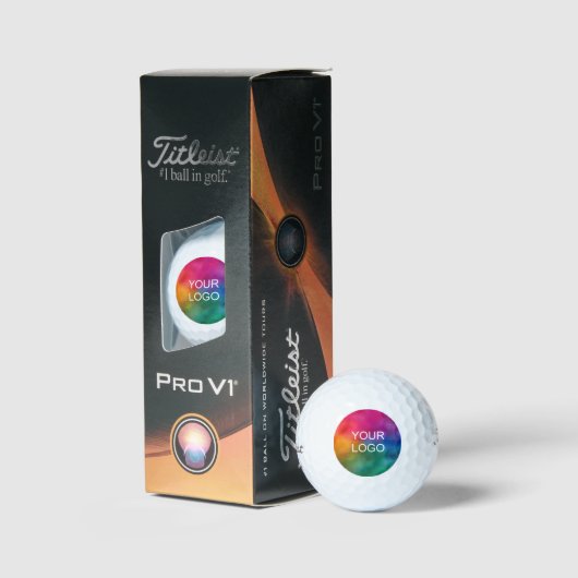 Logo für benutzerdefinierte Unternehmen Titel 2023 Golfball (Verpackung)