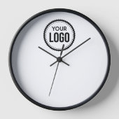 Logo für benutzerdefinierte Unternehmen Uhr (Vorderseite)