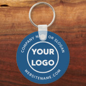 Logo für benutzerdefinierte Unternehmen und Text f Schlüsselanhänger (Vorderseite)